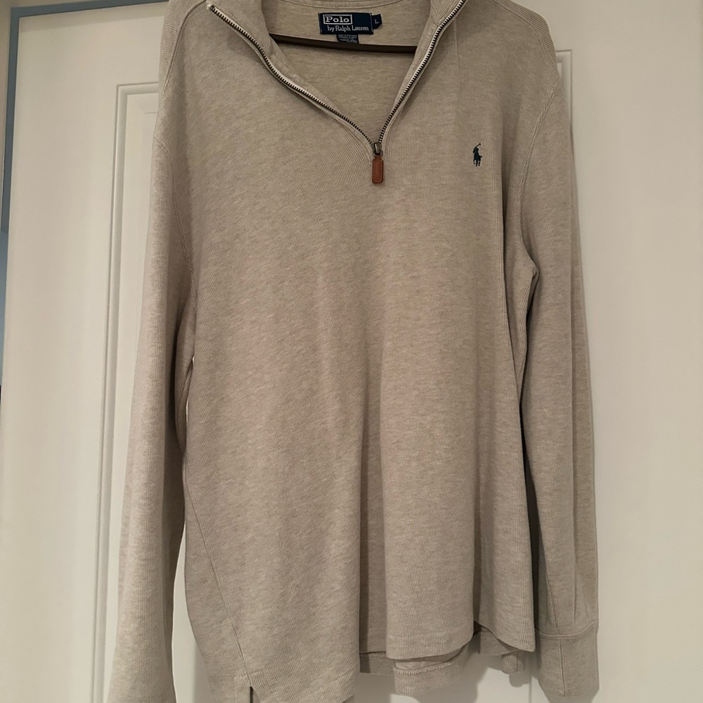 Polo by Ralph Lauren Men's Beige Sweater